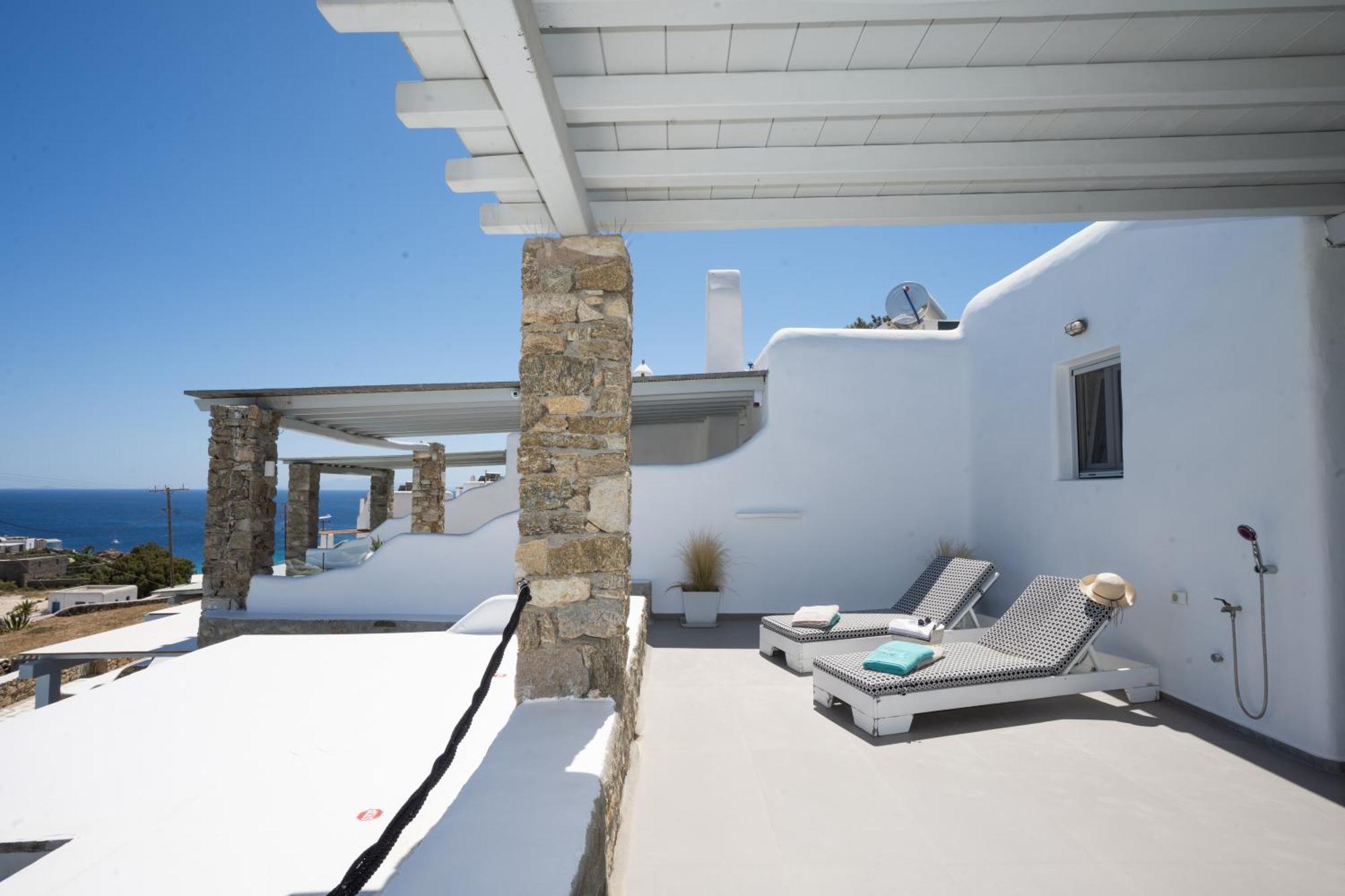 Cavo Blue Villas Elia  ภายนอก รูปภาพ