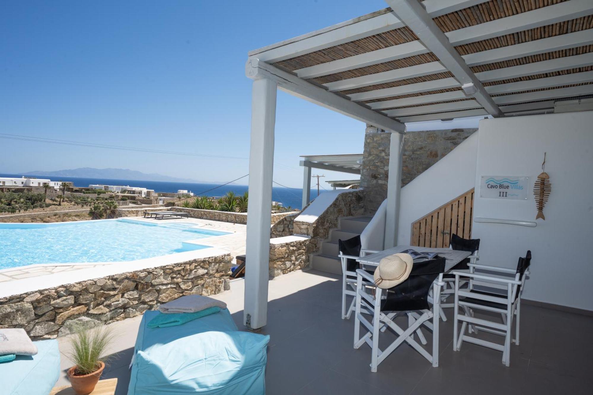 Cavo Blue Villas Elia  ภายนอก รูปภาพ