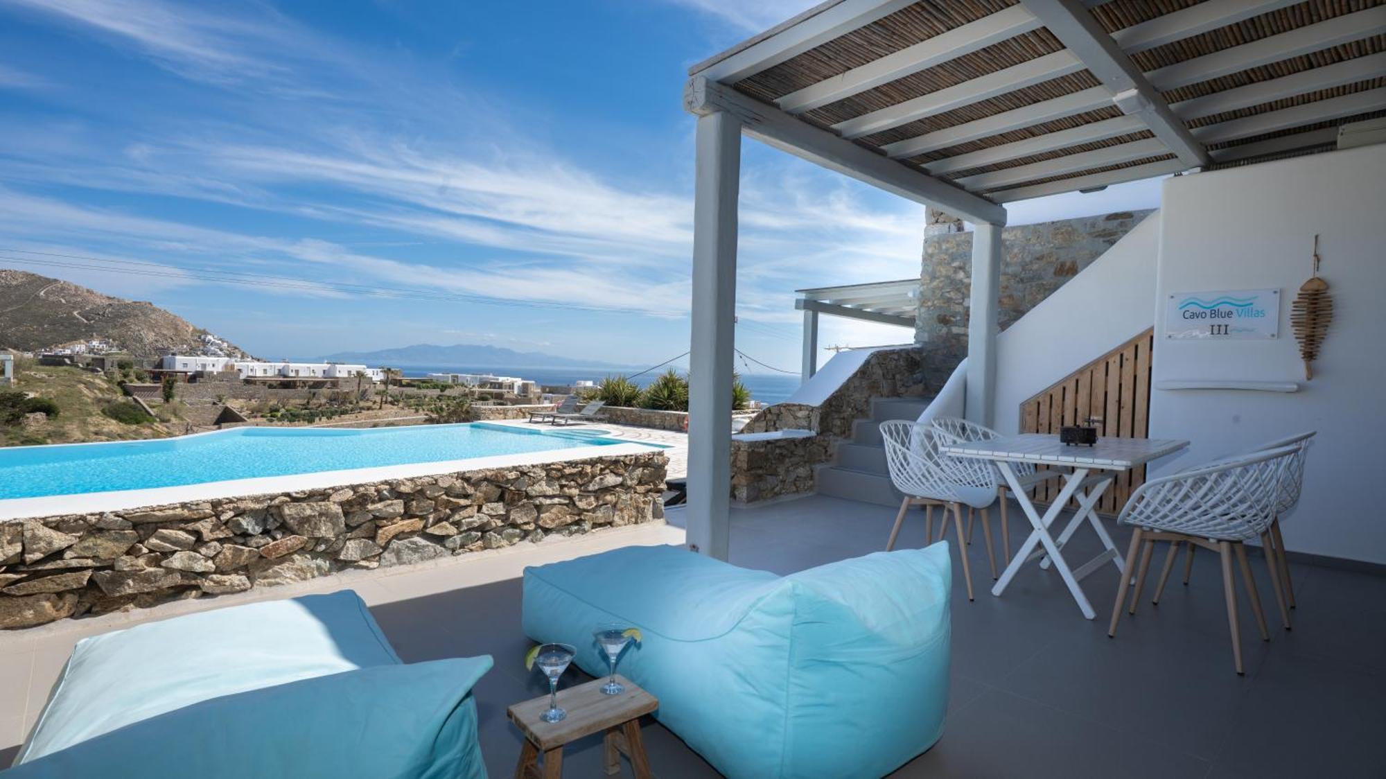 Cavo Blue Villas Elia  ภายนอก รูปภาพ