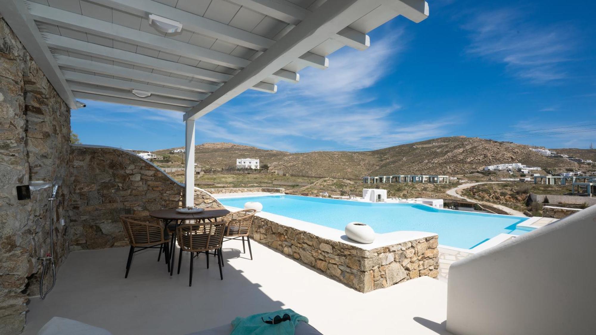 Cavo Blue Villas Elia  ภายนอก รูปภาพ